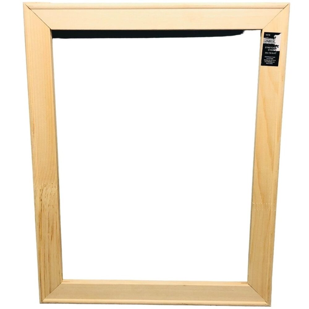 Masters touch stretcher strip wood frame outer 16x20 inner 13x16.5" READ